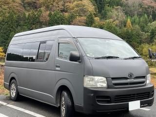 ミドルダークフレンチグレー事例 - 刷毛（ハケ）・ローラーで車