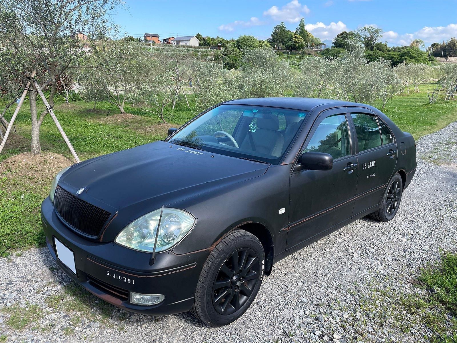 祖父から引き継いだ傷ありのブレビスを自分で塗り替えた事例(マット