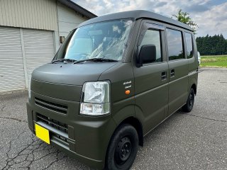 オリーブドラブ事例 - 刷毛（ハケ）・ローラーで車をDIYで全塗装しよう！