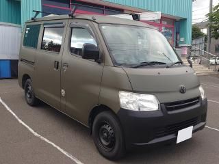 オリーブドラブ事例 - 刷毛（ハケ）・ローラーで車をDIYで全塗装