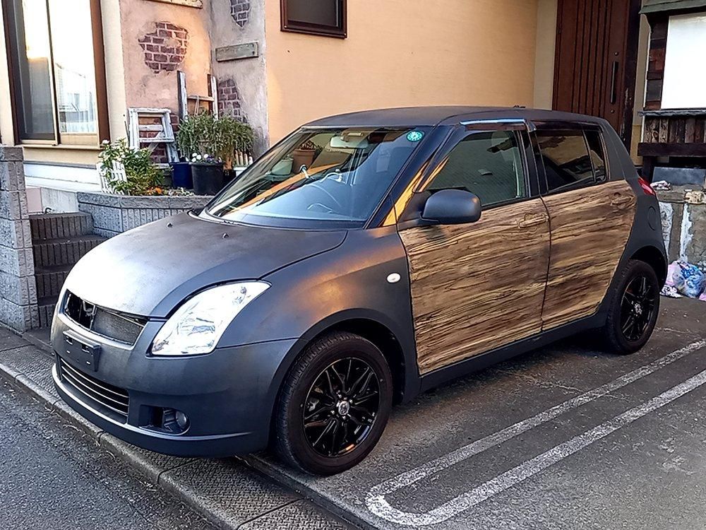 タカラ塗料 ダークフレンチグレー 塗料セット 全塗装し剥げてきたジムニーを再塗装した事例(ダークフレンチ