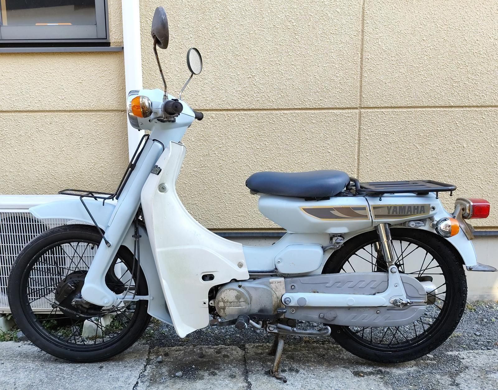 ヤマハ メイト50を世田谷ベースカラーでオールペン！ - 刷毛（ハケ