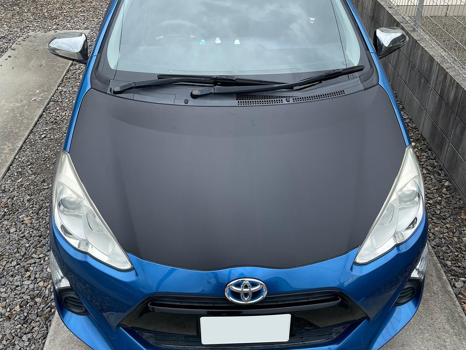 プジョー 207をマットブラックで刷毛塗り塗装！ - 刷毛（ハケ