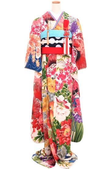 ◇入手困難◇アンティーク引き振袖◇成人式花嫁◇正絹◇裄63丈163.5