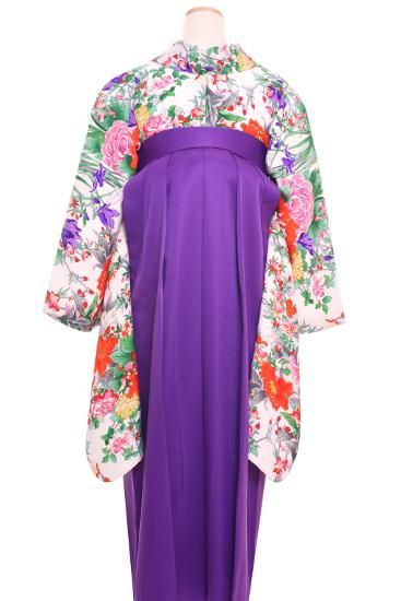 卒業式 アンティーク着物レンタル ☆ 【百花繚乱】 - antique kimono