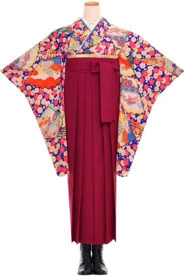 卒業式 アンティーク着物レンタル SH-0013 - antique kimono colette