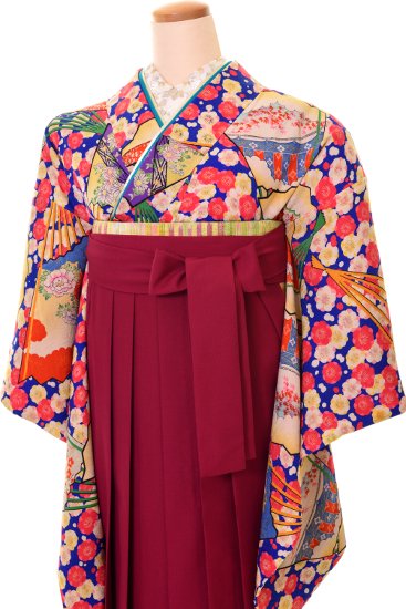 卒業式 アンティーク着物レンタル SH-0013 - antique kimono colette