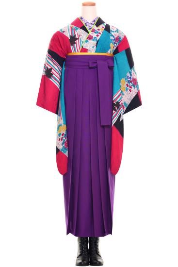 卒業式 アンティーク着物レンタル SH0025 - antique kimono colette 卒業式 アンティーク着物レンタル SH0025 - antique kimono colette