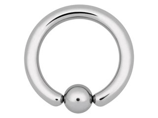 Titanium Ball Closure Rings 18G