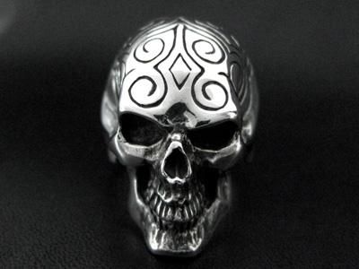 CRAZY PIG】#732 Engraved Skull イングレイブドスカル - SMART