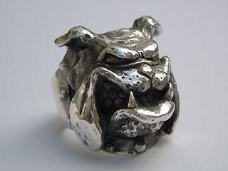 CRAZY PIG】#227 Bulldog ブルドッグ - SMART freaks|シルバー CRAZY PIG】#227 Bulldog ブルドッグ - SMART freaks|シルバー