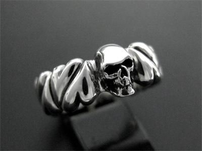 TRANSCORE】 Grudge Skull Ring - SMART freaks｜シルバー