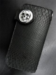 TRANSCORE TSC EX-Concho Wallet (Black Diamond Python skin)