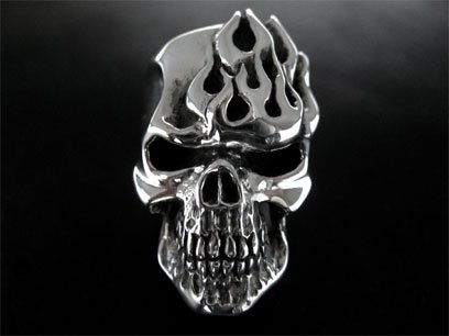 TRANSCORE】 Grudge Skull Ring - SMART freaks｜シルバーアクセサリー