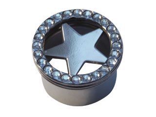 LCM-STARLazer Cut Multi Jewelled Single Flared Eyelet (STAR)