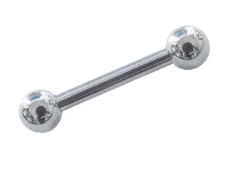 XTB-14G4bTitanium Barbells 14G(4mm ball)