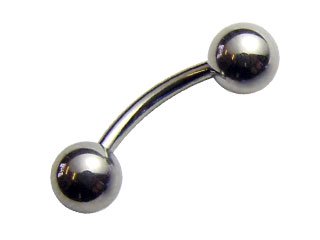 XBN-14G4bTitanium Bananabells 14G (4mm ball)