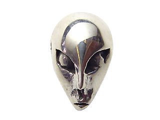 【ALS】Silver Clip-in Alien Skull (定価￥2,625)
