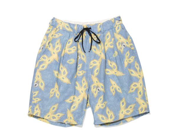 PEACOCK SKULL EASY SHORTS