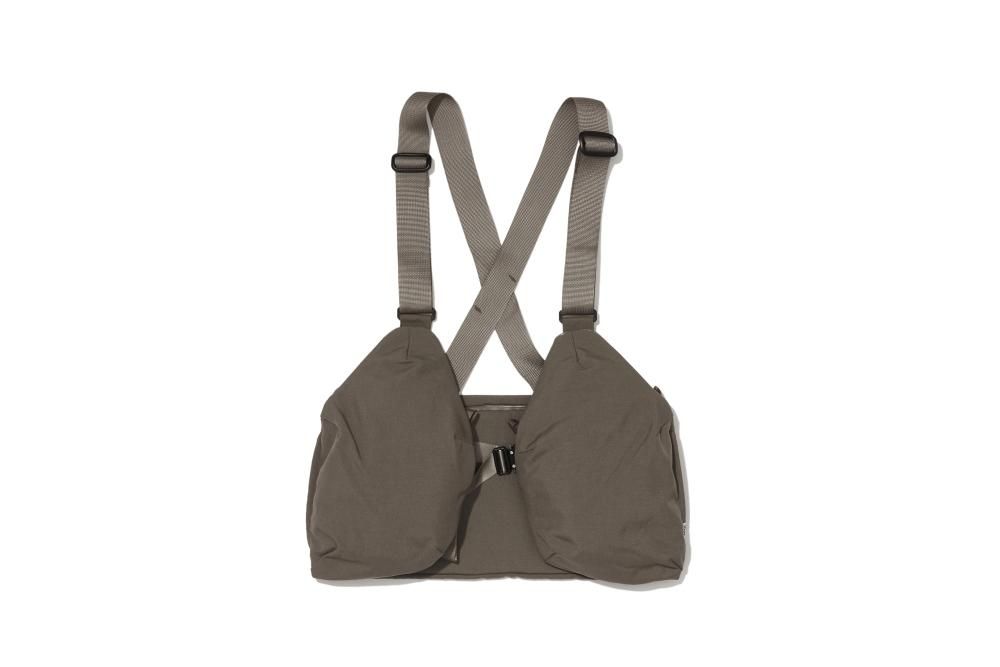 COMFY OUTDOOR HUNTISH VEST ナイロン ロストヒルズ HUNTISH VEST BLACK／COMFY OUTDOOR GARMENT - マメチコ Fashion