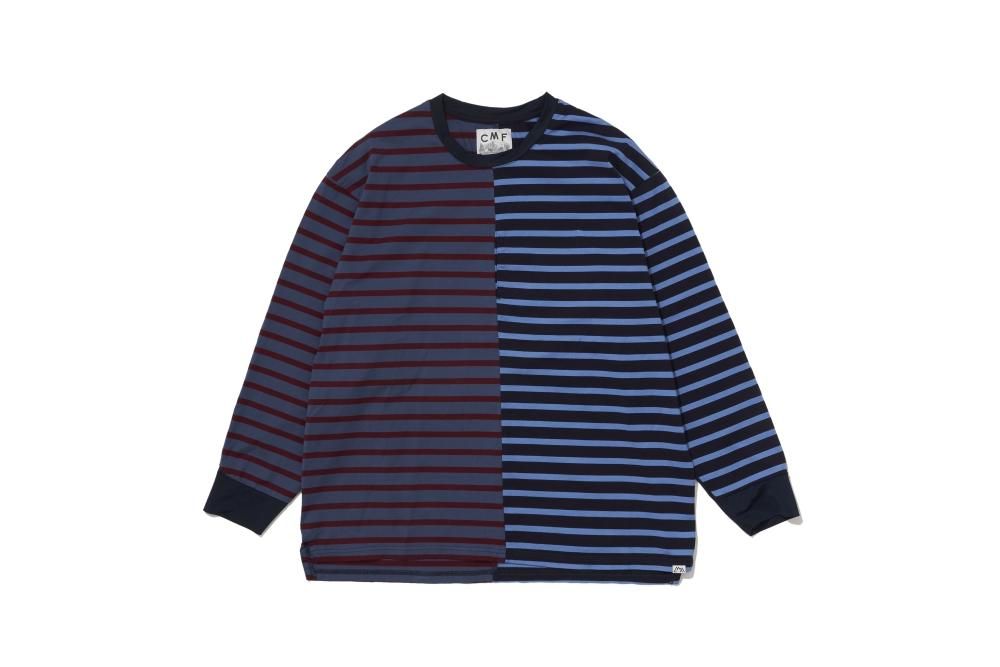 ALOUND BORDER OVERSIZE LONGSLEEVE TEE