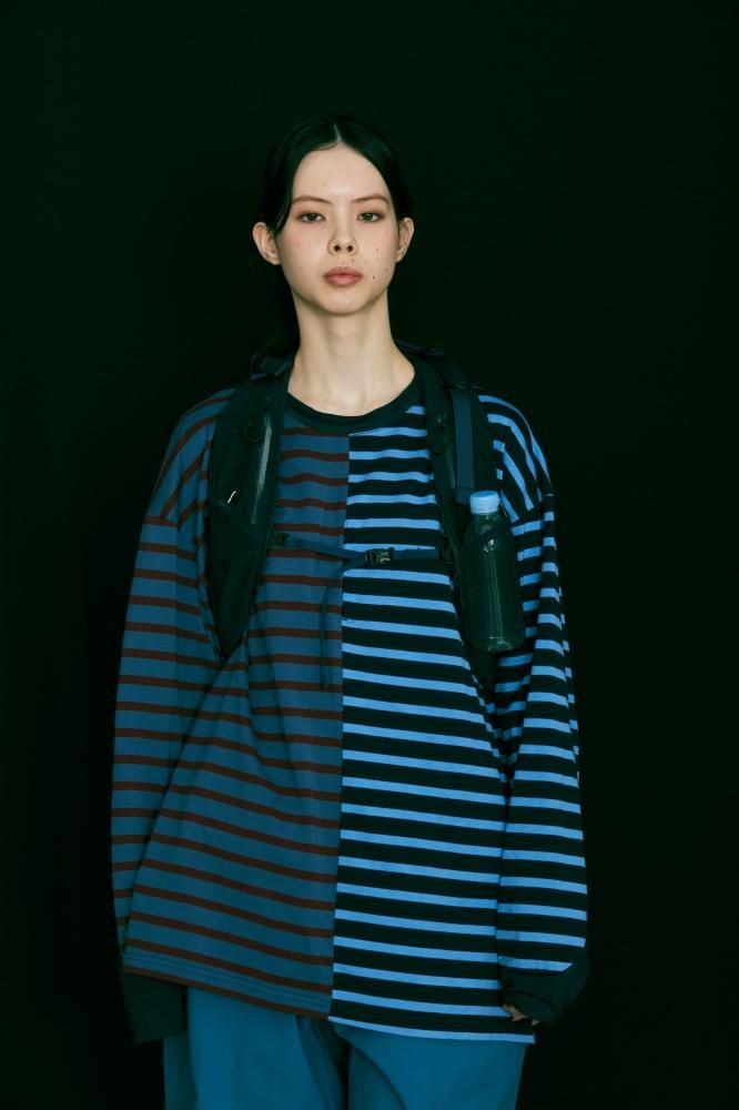 PREMIER H. WEIGHT BORDER L/S TEE