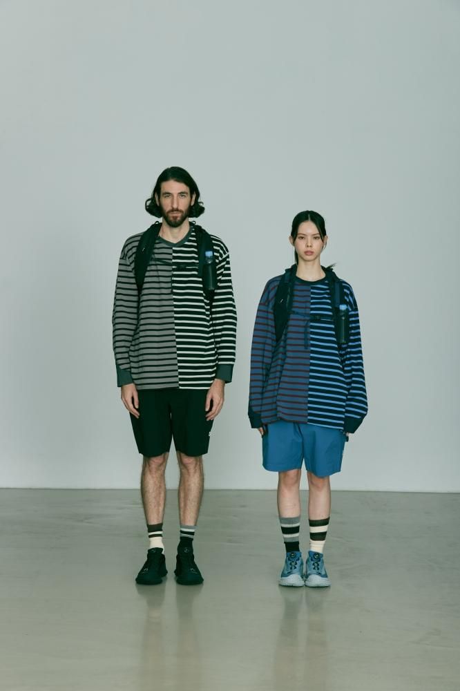 PREMIER H. WEIGHT BORDER L/S TEE