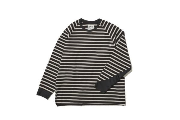 BORDER TEE L/S -2024FW-