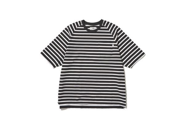 BORDER TEE H/S -2024FW-