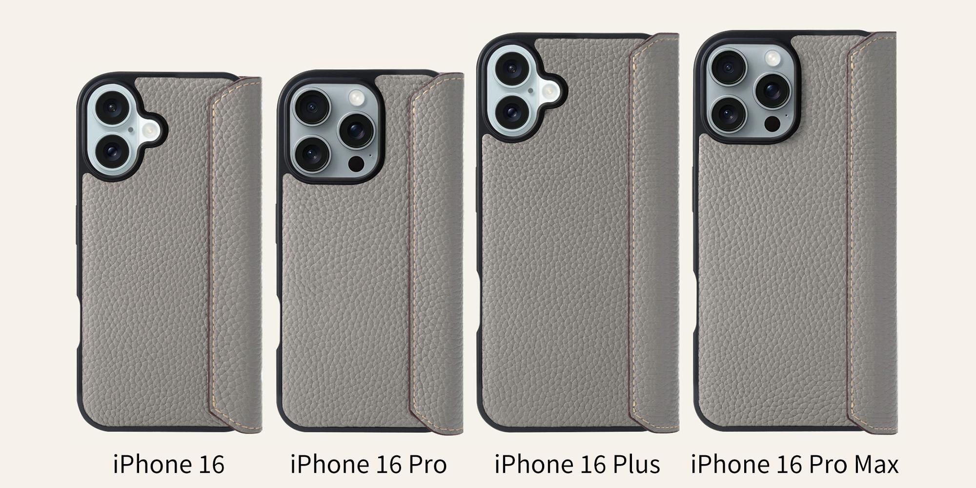 iPhone 16 Pro 本革手帳型ケース | - COGPH iPhone 16 Pro 本革手帳型ケース | - COGPH