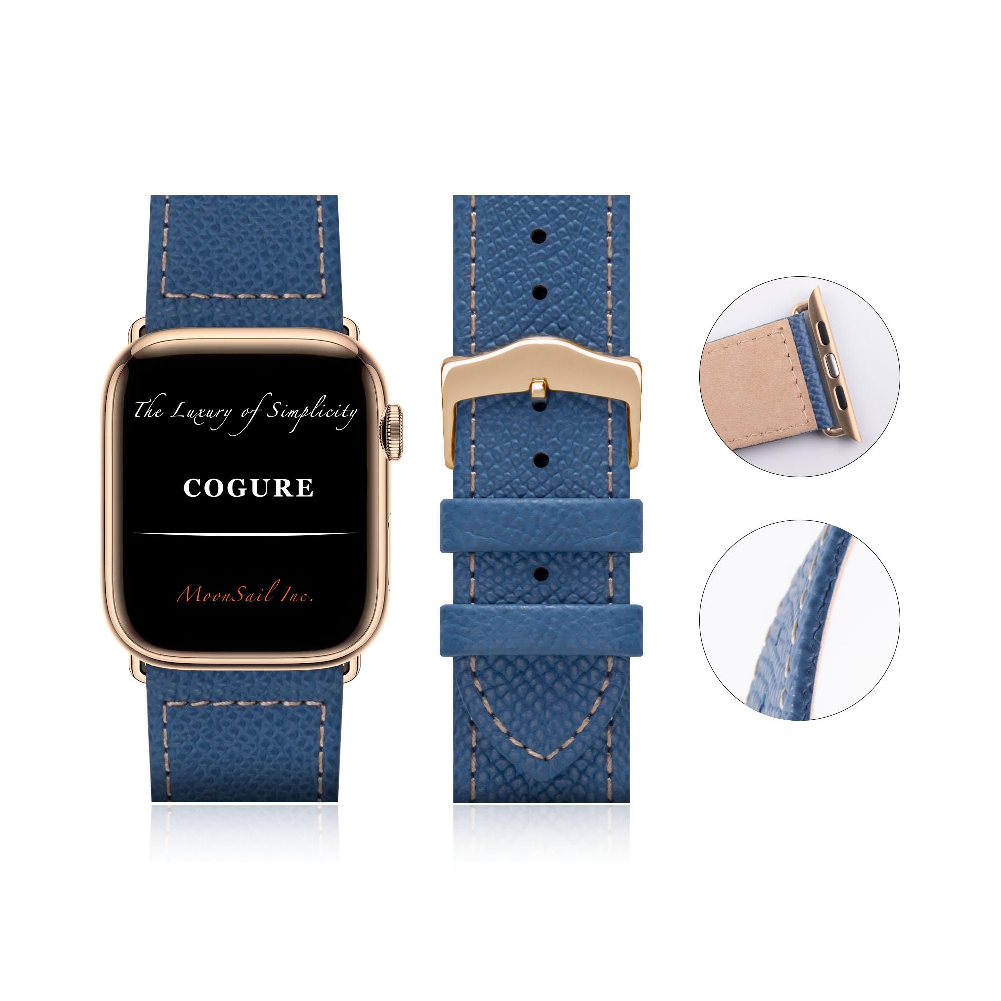 サニー201様【フォロー割】アップル純正レザーリンク 45mm S/M アンバー Original Apple Watch Series 9 8 7 6 Leather Link 42mm 44mm