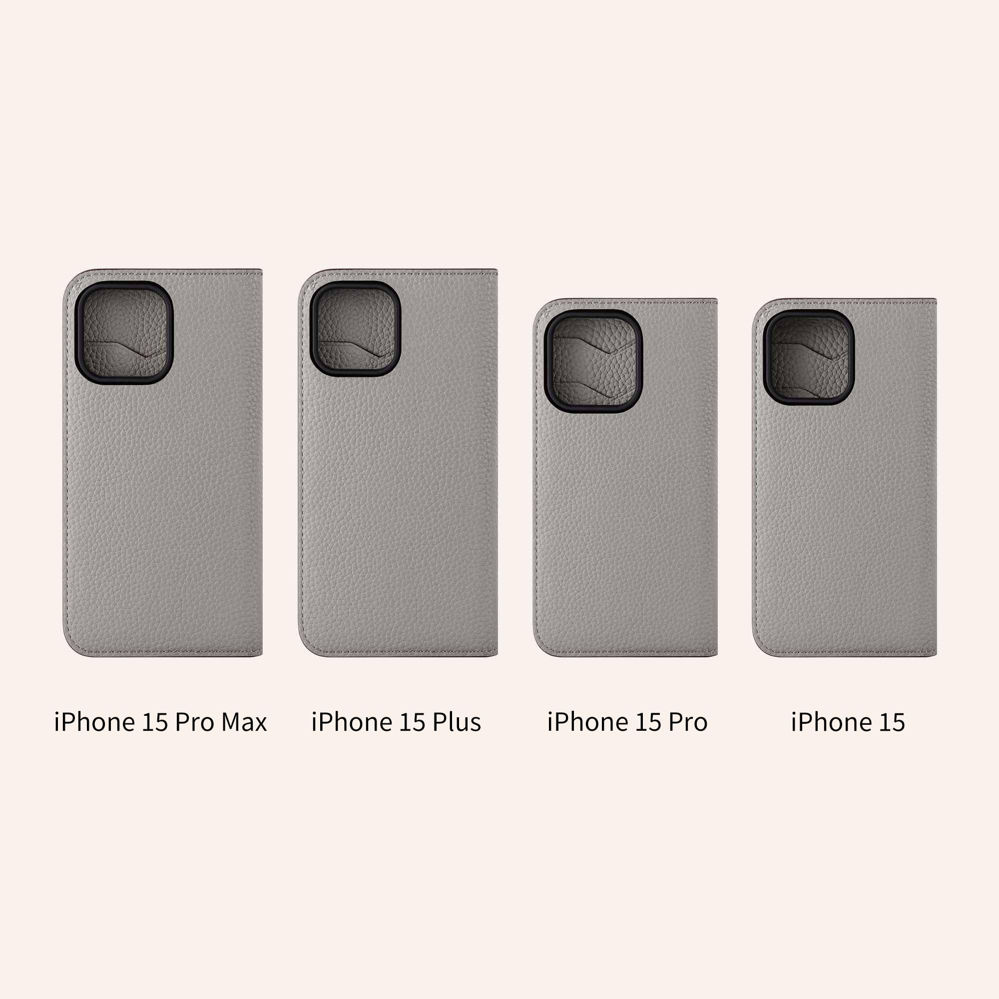 iPhone 15 Pro Max ケース | 本革ダイアリー - COPDE iPhone 15 Pro Max ケース | 本革ダイアリー - COPDE