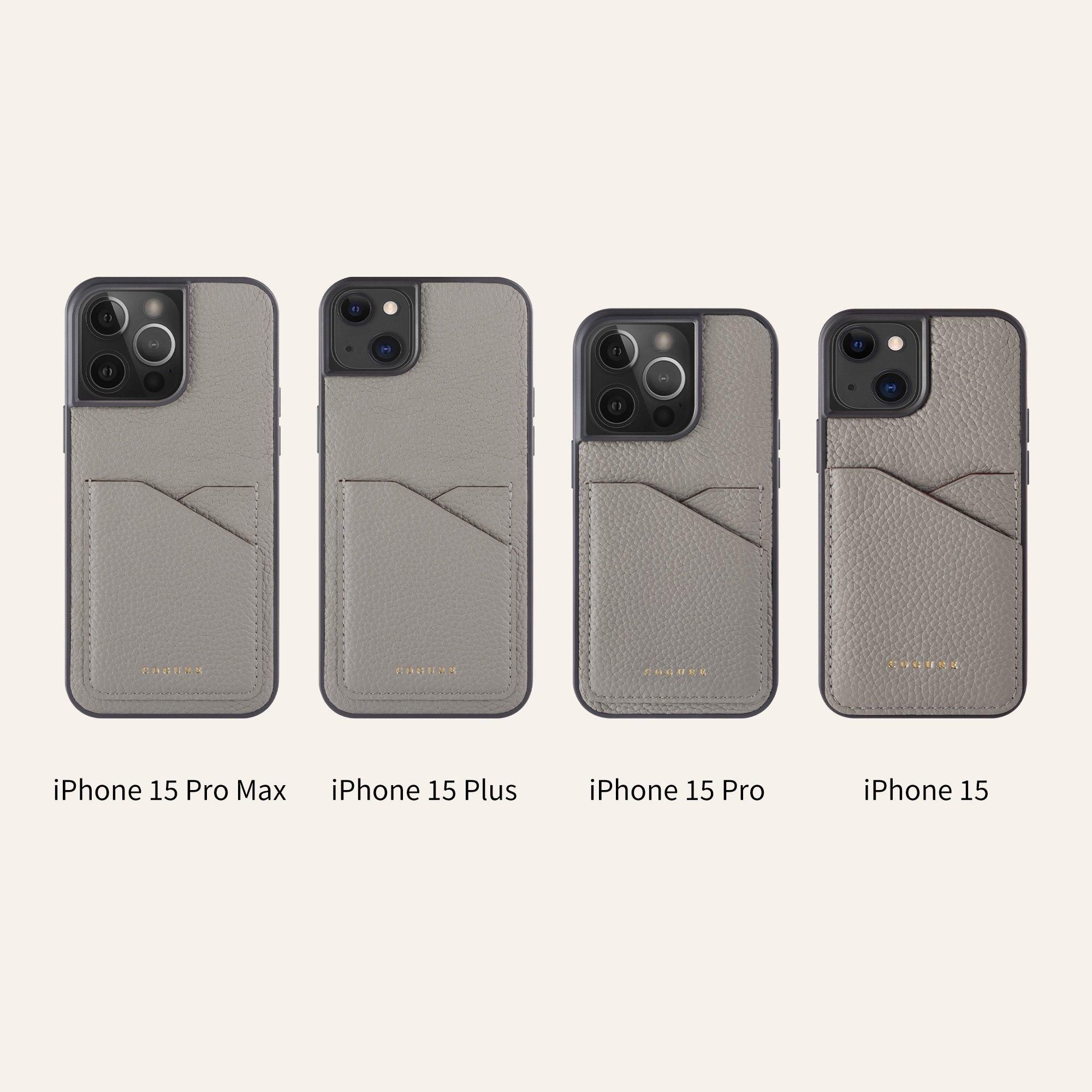 iPhone 15 Plus|本革カード収納ケース - COPC2