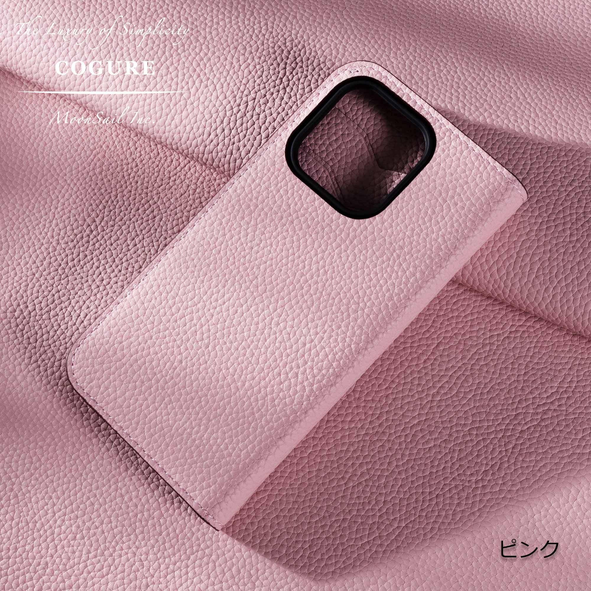 本物 蛇革 本革 iPhone 12Pro 手帳ケース ピンク iPhone 16 本革ダイアリーケース | 手帳型 - COPDE