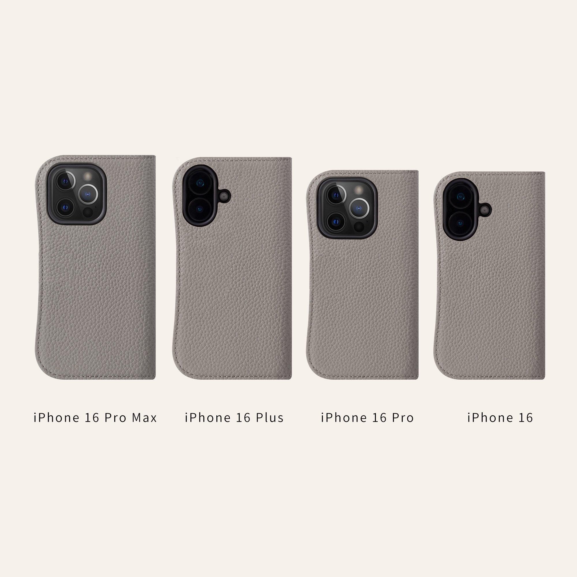 iPhone 16 Plus | 本革ダイアリーケース - COPB