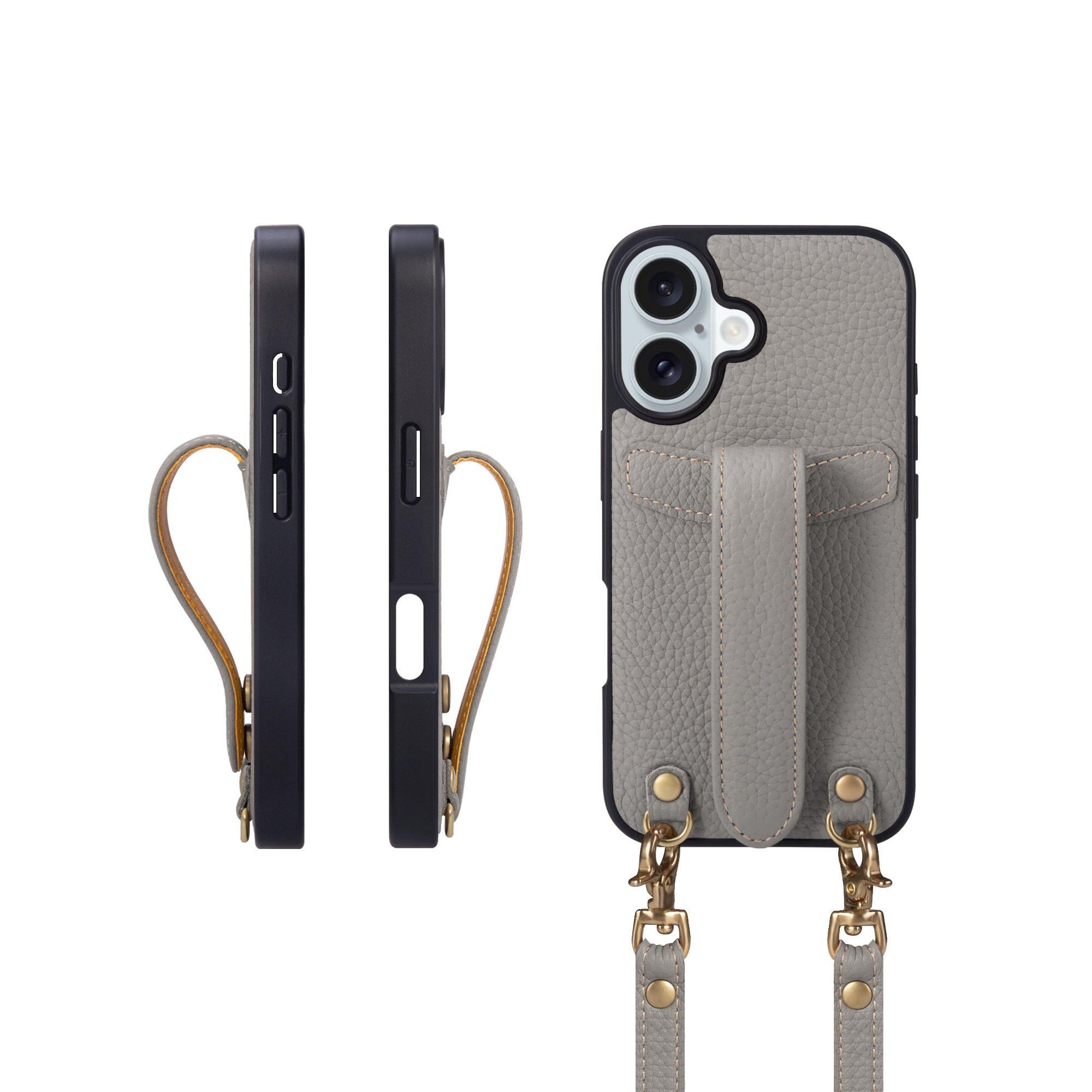 iPhone 16ケース | 本革ショルダー - COPG iPhone 16ケース | 本革ショルダー - COPG