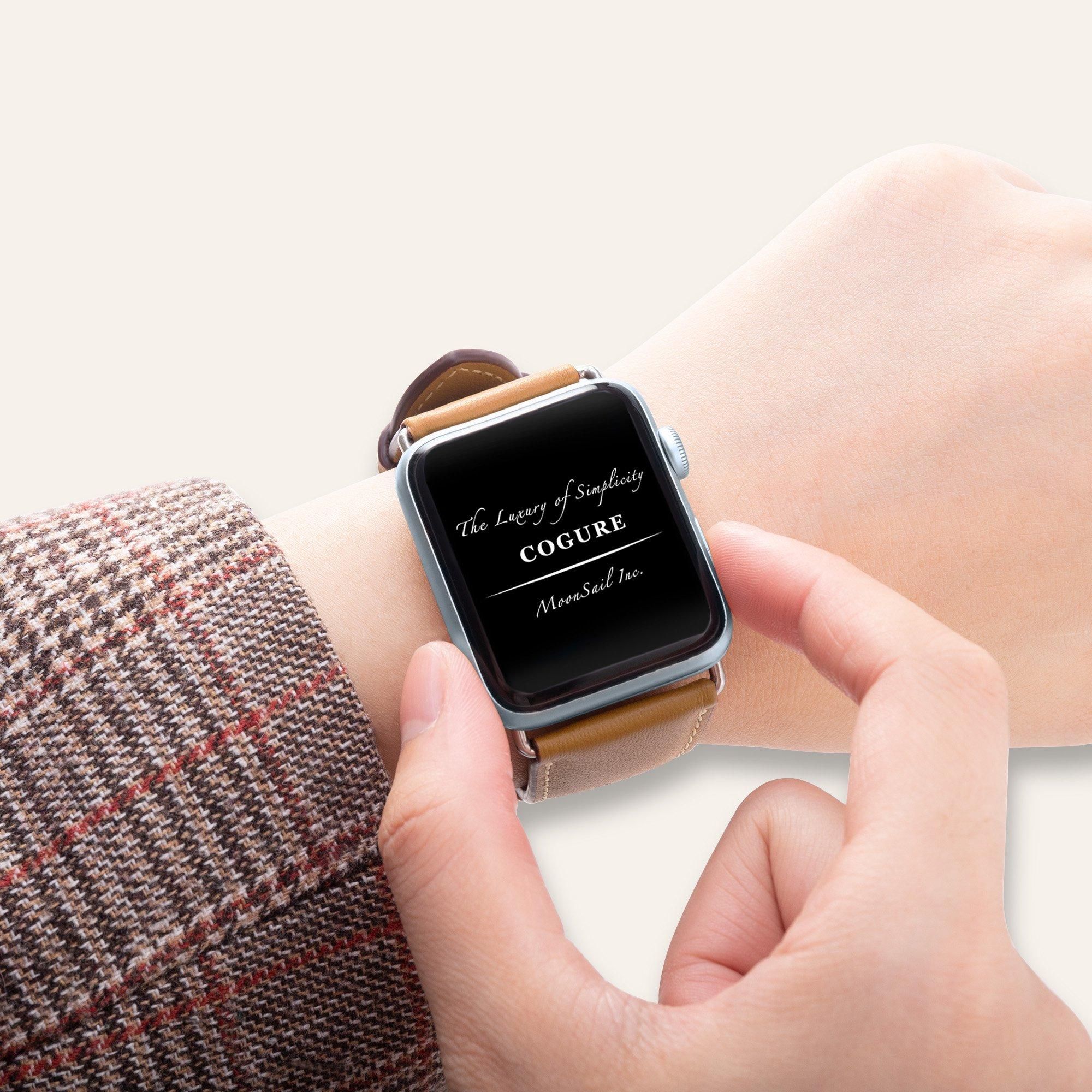 Apple Watch レザーバンド | スウィフトカーフスキン S03