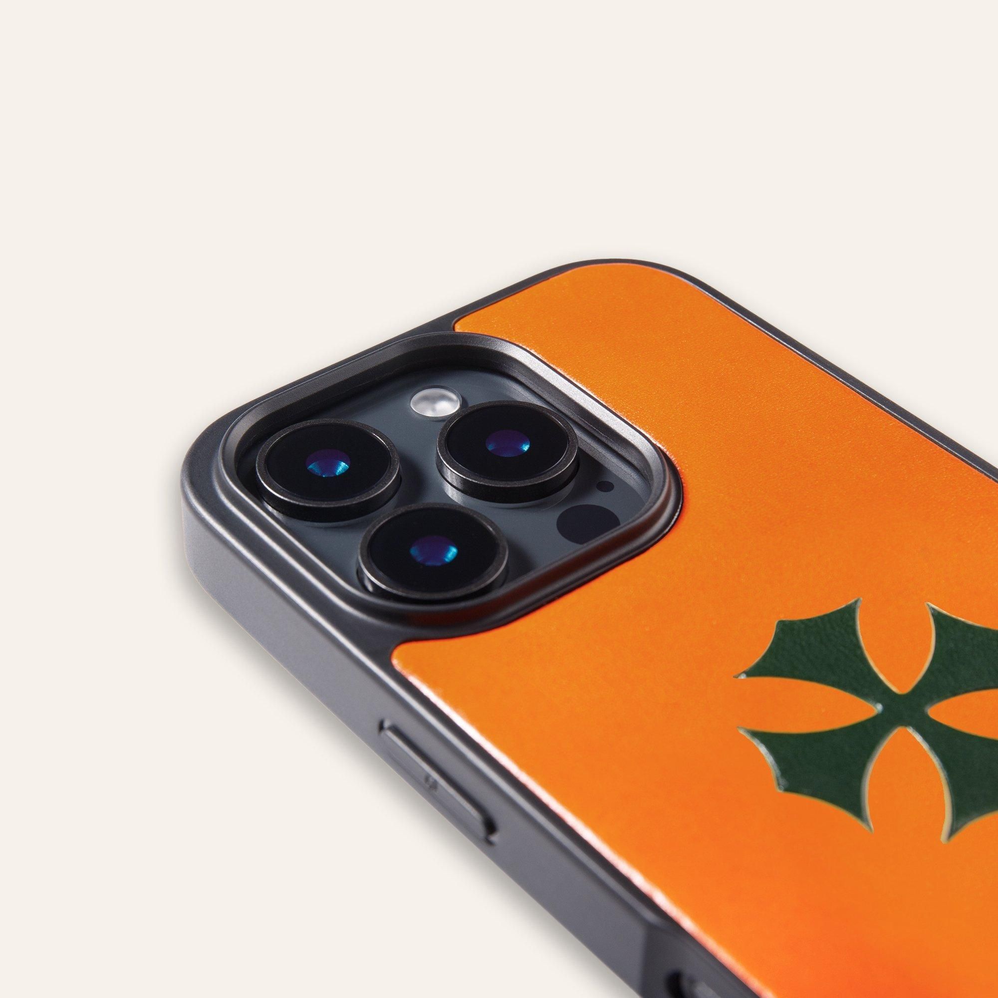 COTCross iPhoneケース | サドルレザー クロスモチーフ