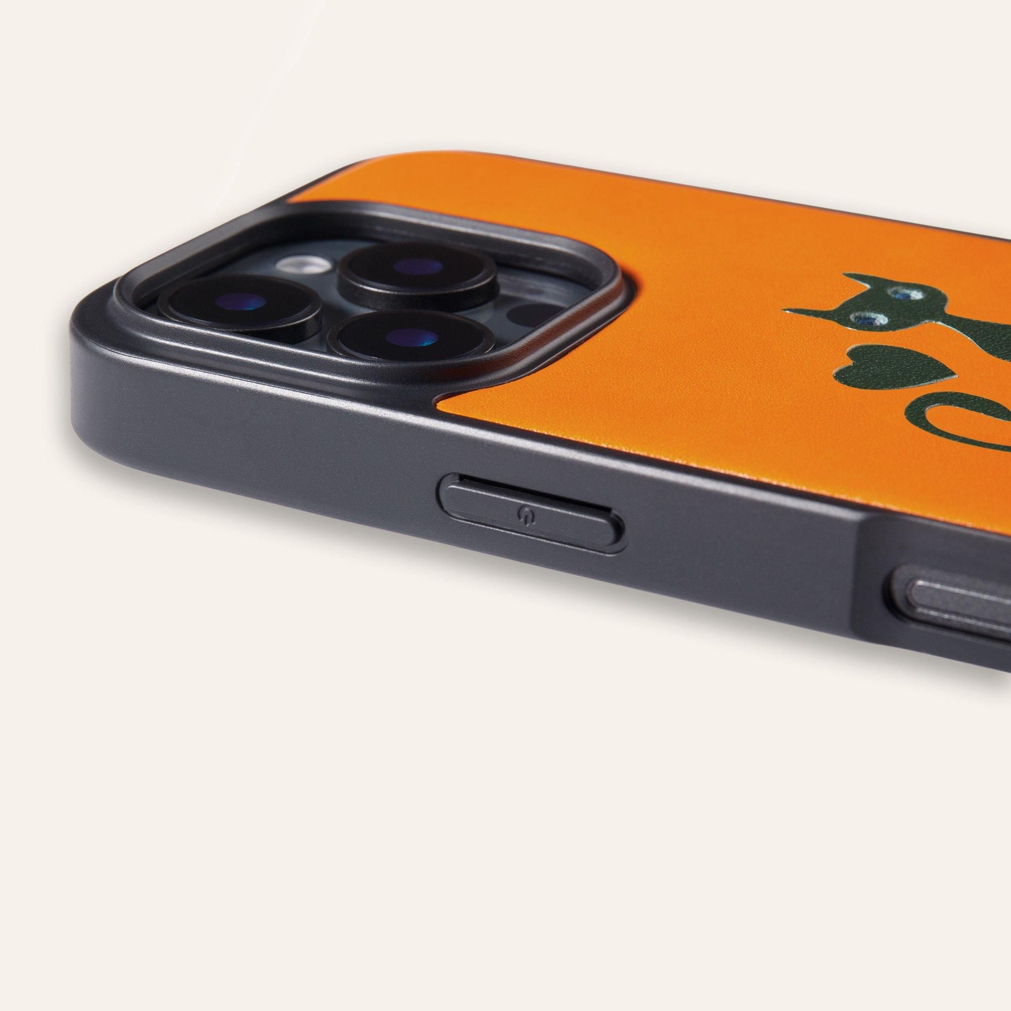 COTCatB iPhone16 ProMaxケース | 猫柄 サドルレザー