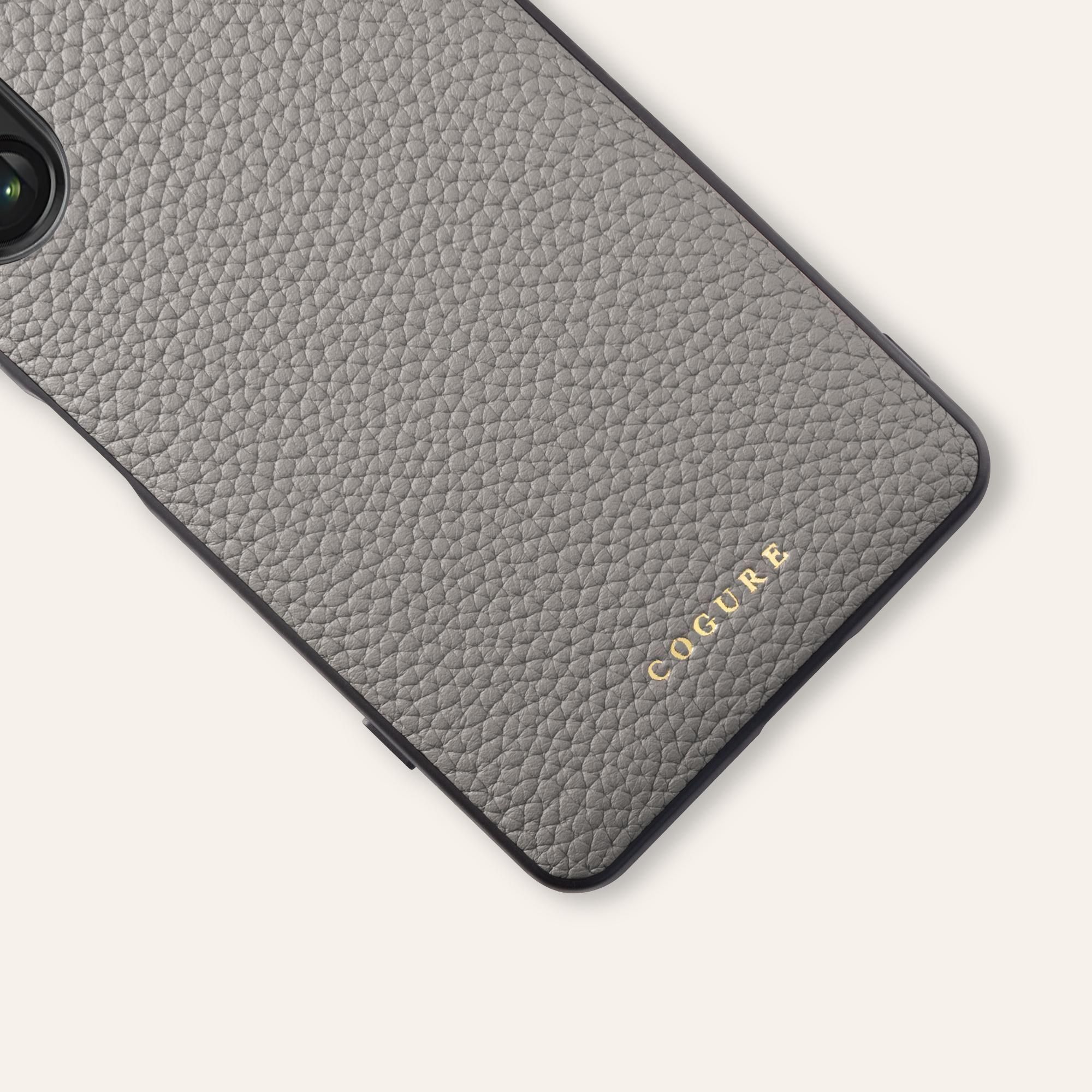 Xperia1IV 16GB/512GB 本革ケース付属 Xperia 1 IV ソフトレザーケース 磁石付き 耐衝撃 ステッチ - PM