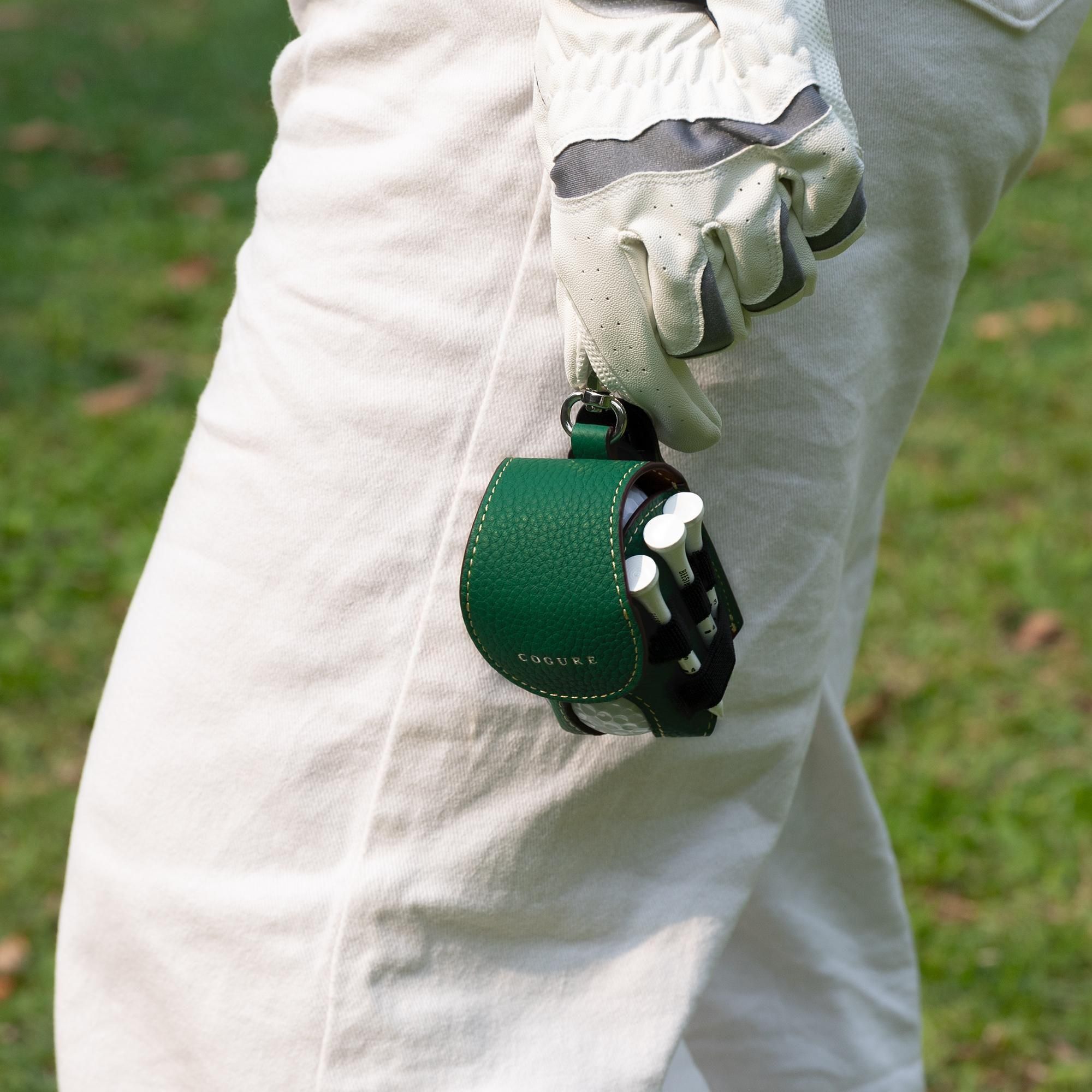 ゴルフボールケース | ティー・グリーンフォーク付き - COGURE