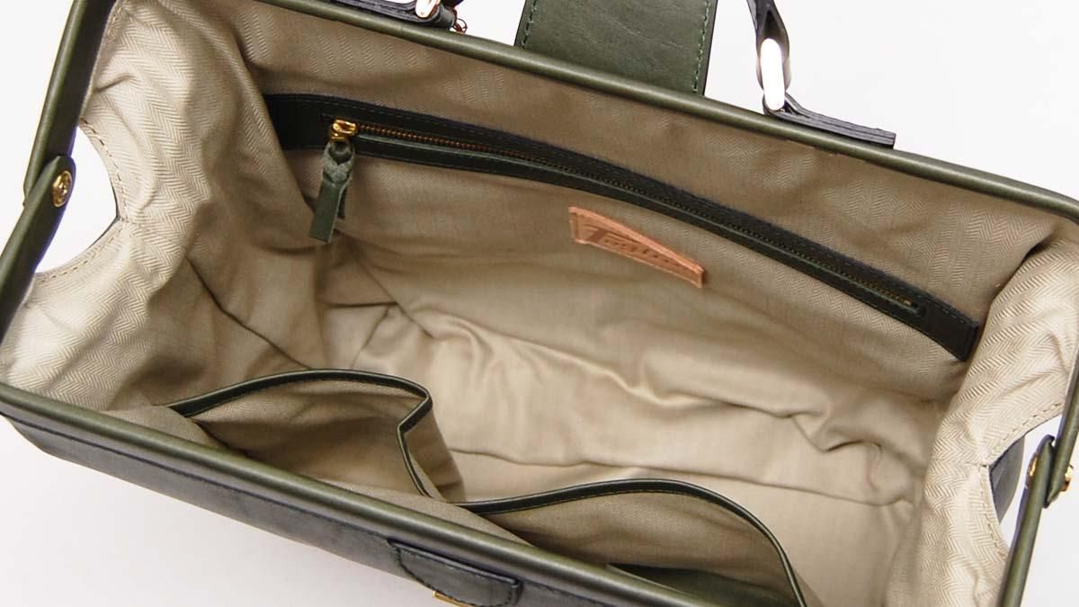 FURLA 2way バッグ　オリーブグリーン レザーリュック vittoriadomes-musc.jpg