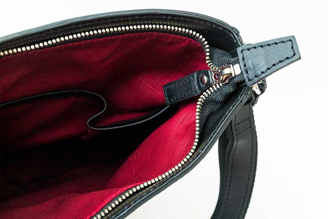【新品】COLIBRI•BAG ショルダーバッグ　グリーン　イタリアンレザー Foglia(フォーリア) Leaves革鞄店 オンラインストア