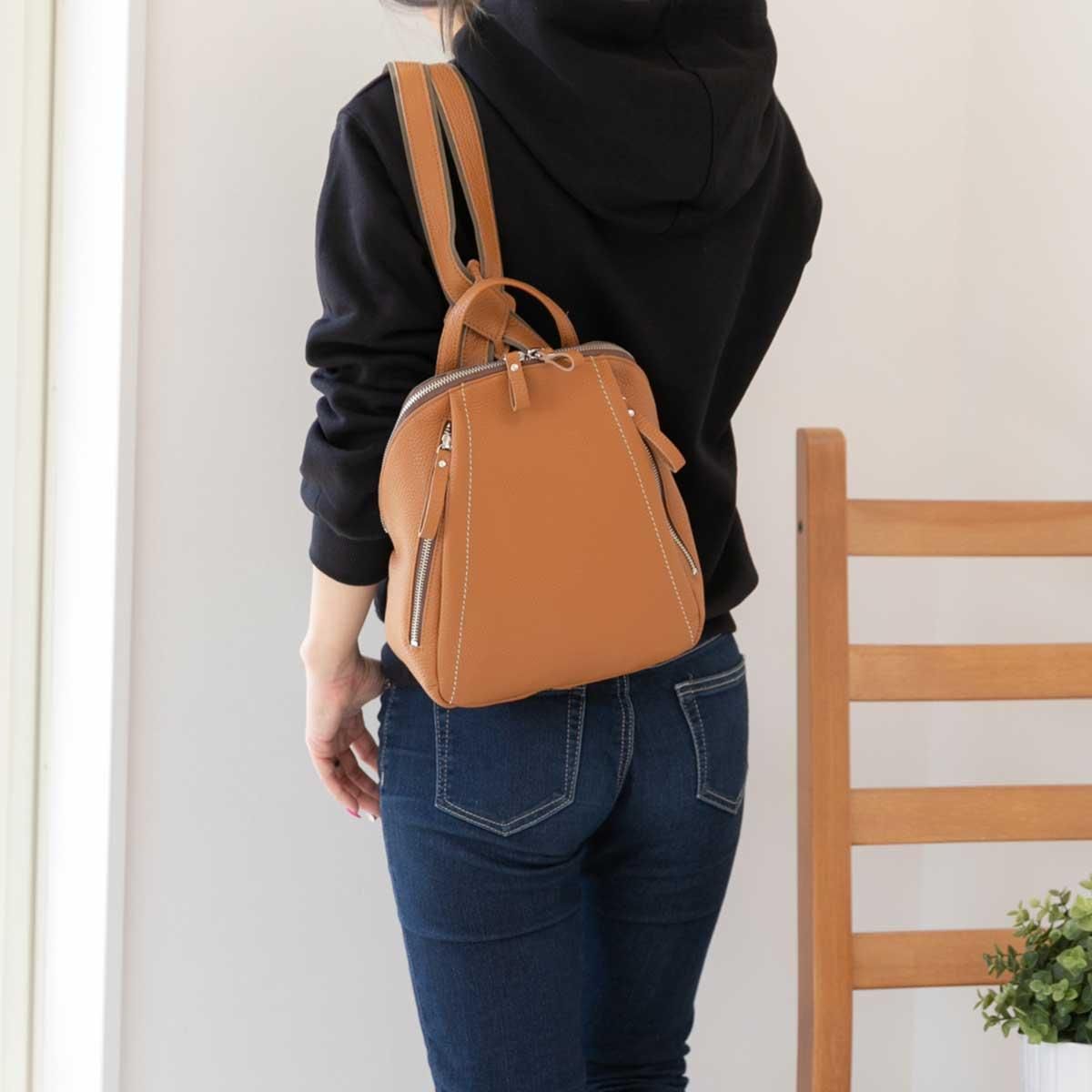 大人のお洒落なレザーリュック 2858 - Leaves革鞄店 オンライン 大人のお洒落なレザーリュック 2858 - Leaves革鞄店 オンライン