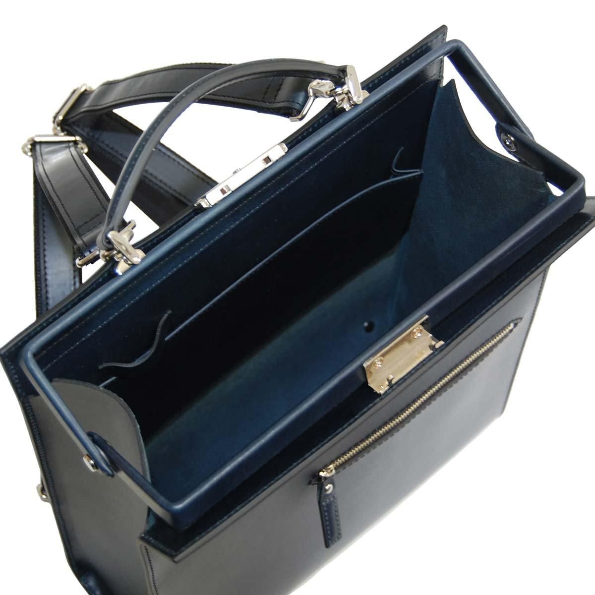 【新品未使用】Foglia A4縦型ビジネスリュック ZK-516 DBR Foglia(フォーリア) Leaves革鞄店 オンラインストア - A4縦型