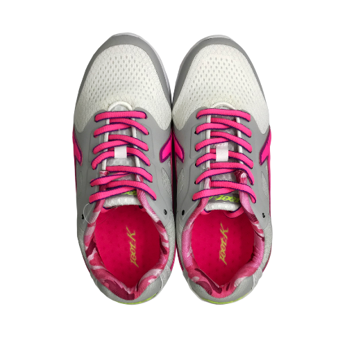 Foot-K フィットネスシューズ グレー / ピンク(Size:22.0cm Foot-K フィットネスシューズ グレー / ピンク(Size:22.0cm