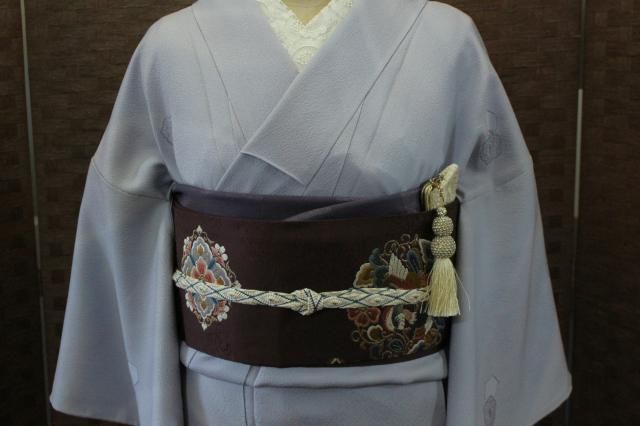 京加賀友禅 鳥と花 吉祥模様 飛び柄小紋 （吉祥文様の通販