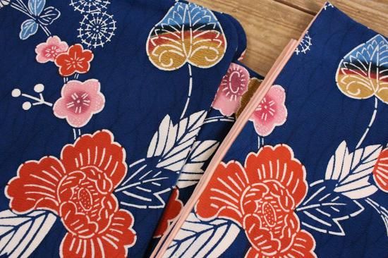 色大島紬　横縞　グラデーション　小紋　着物　034a p 色大島紬 横縞 グラデーション 小紋 着物 034a p - メルカリ