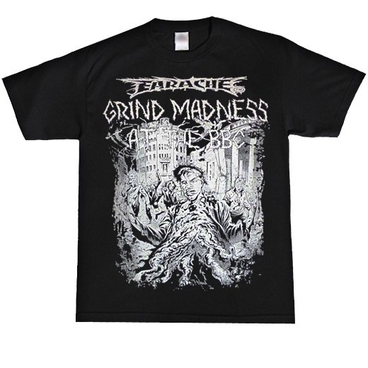 Earache Records / イヤーエイク・レコード - Grind Madness. Ｔシャツ【お取寄せ】
