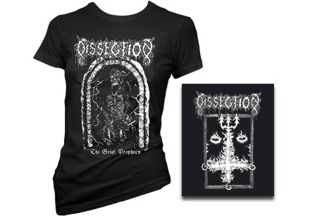 Dissection / ディセクション - The Grief Prophecy. レディースTシャツ【お取寄せ】